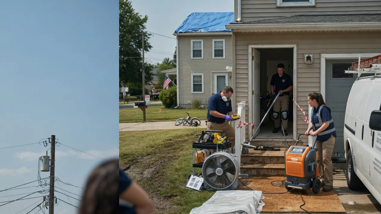 Water Damage Repair in Manvel, ND near me
